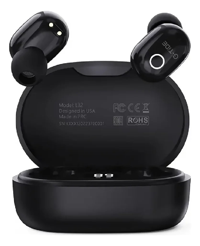 Audífonos Inalámbricos In-ear Bluetooth G-tide L32 (negro) — imagen 2