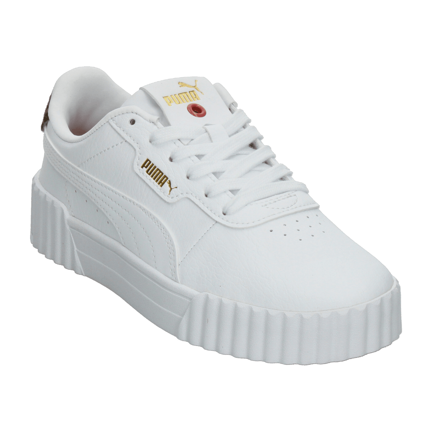 Tenis Puma Carina 3.0 Animal Flair Dama Casual Blanco Mujer — imagen 4