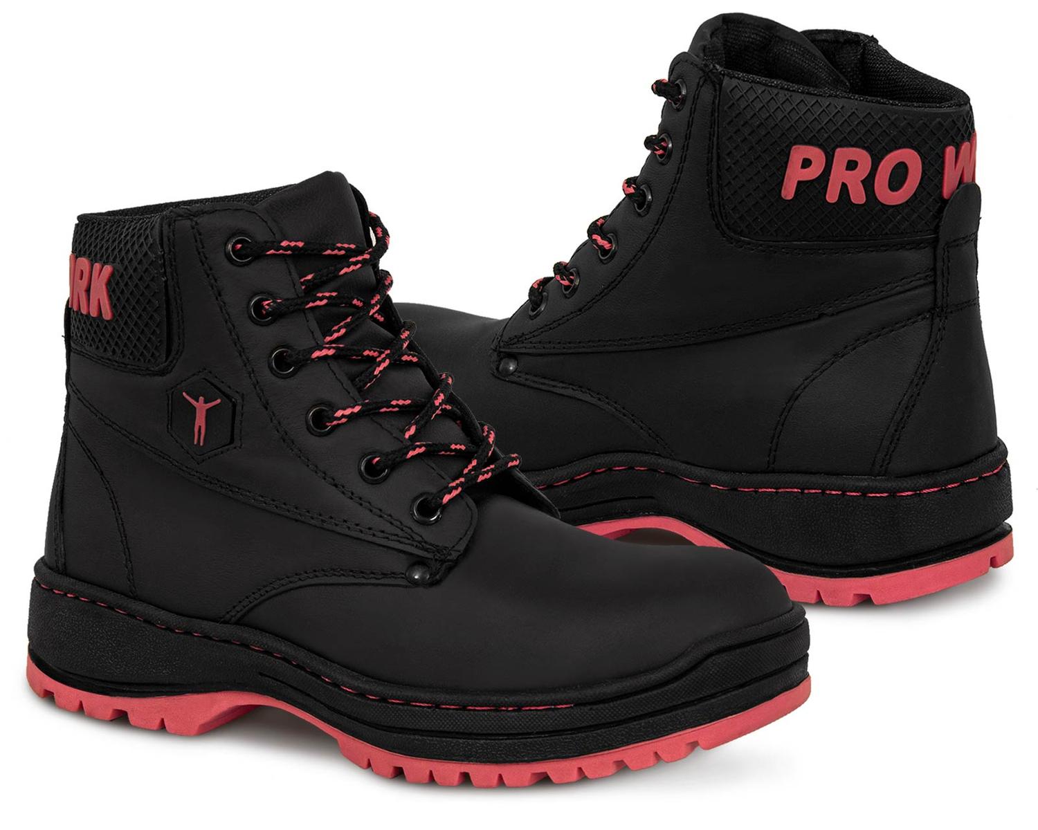 Bota Trabajo Mujer Tactica Industrial Botines Fiusha PD04 — imagen 2