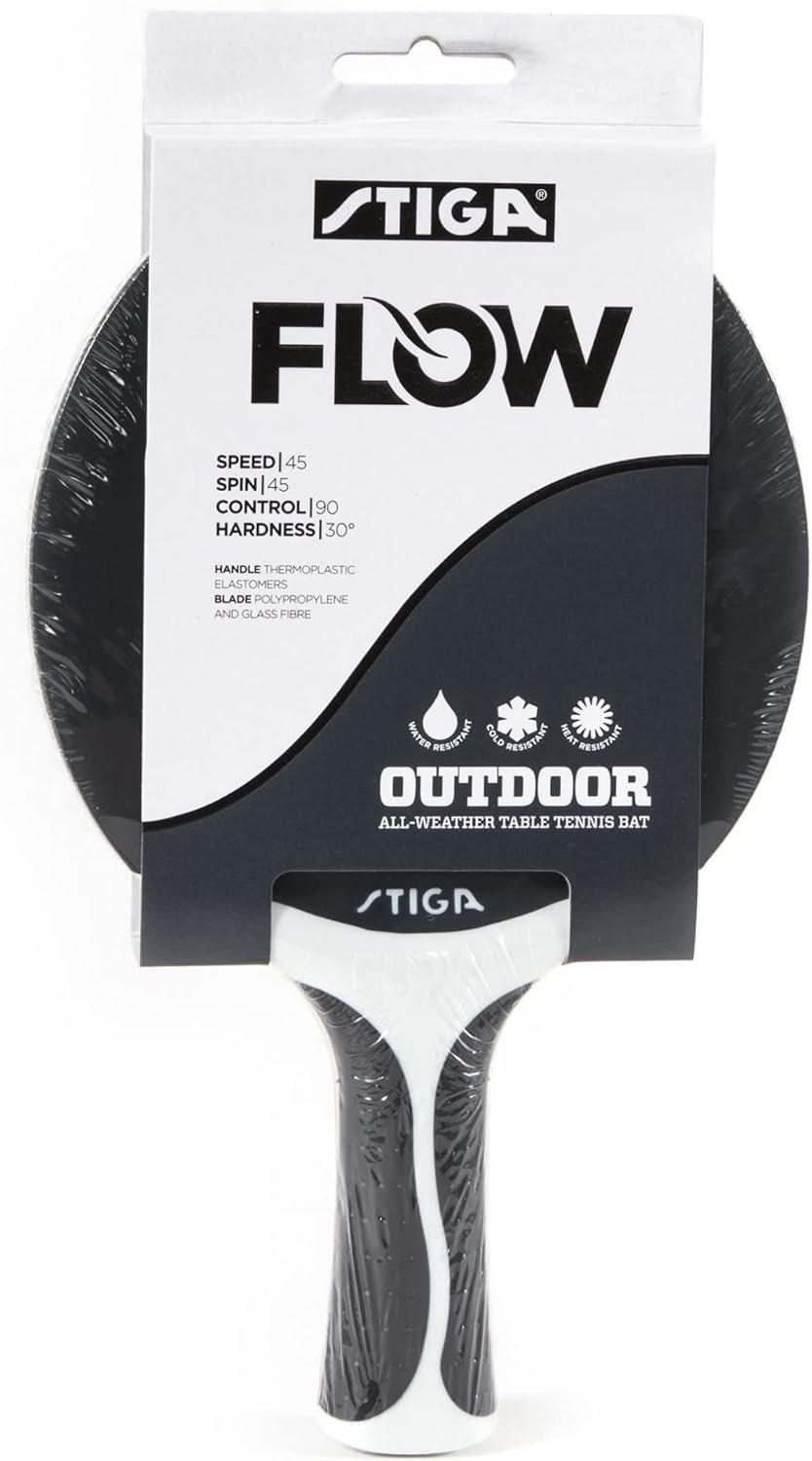 Raqueta Ping Pong Stiga Flow Outdoor Negra Resistente — imagen 6