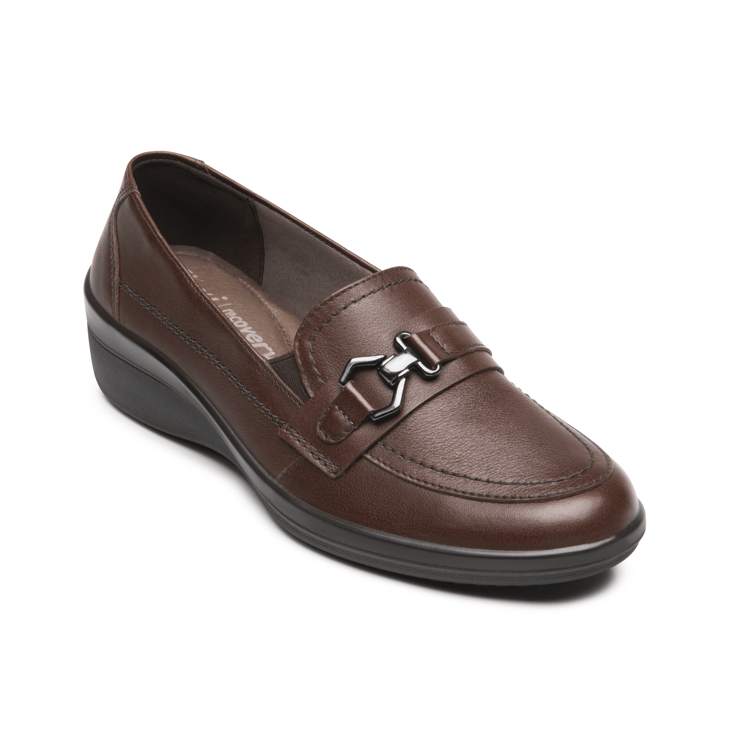 Zapato Flexi Luzia Dama Café Confort Casual Slip On Mujer — imagen 3