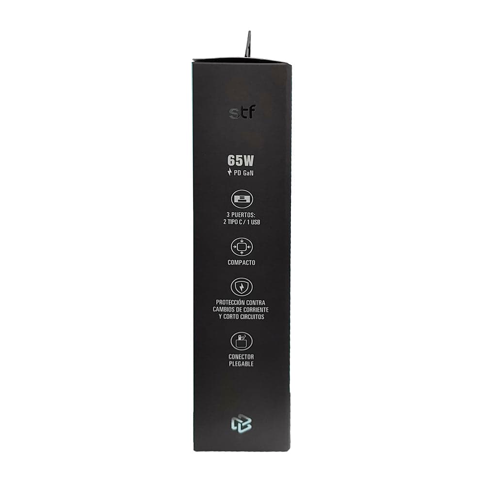 Cargador Pared GaN 65W 3 Salidas + Adaptadores UK/EU/AU Carga Ultra Rápida — image 10