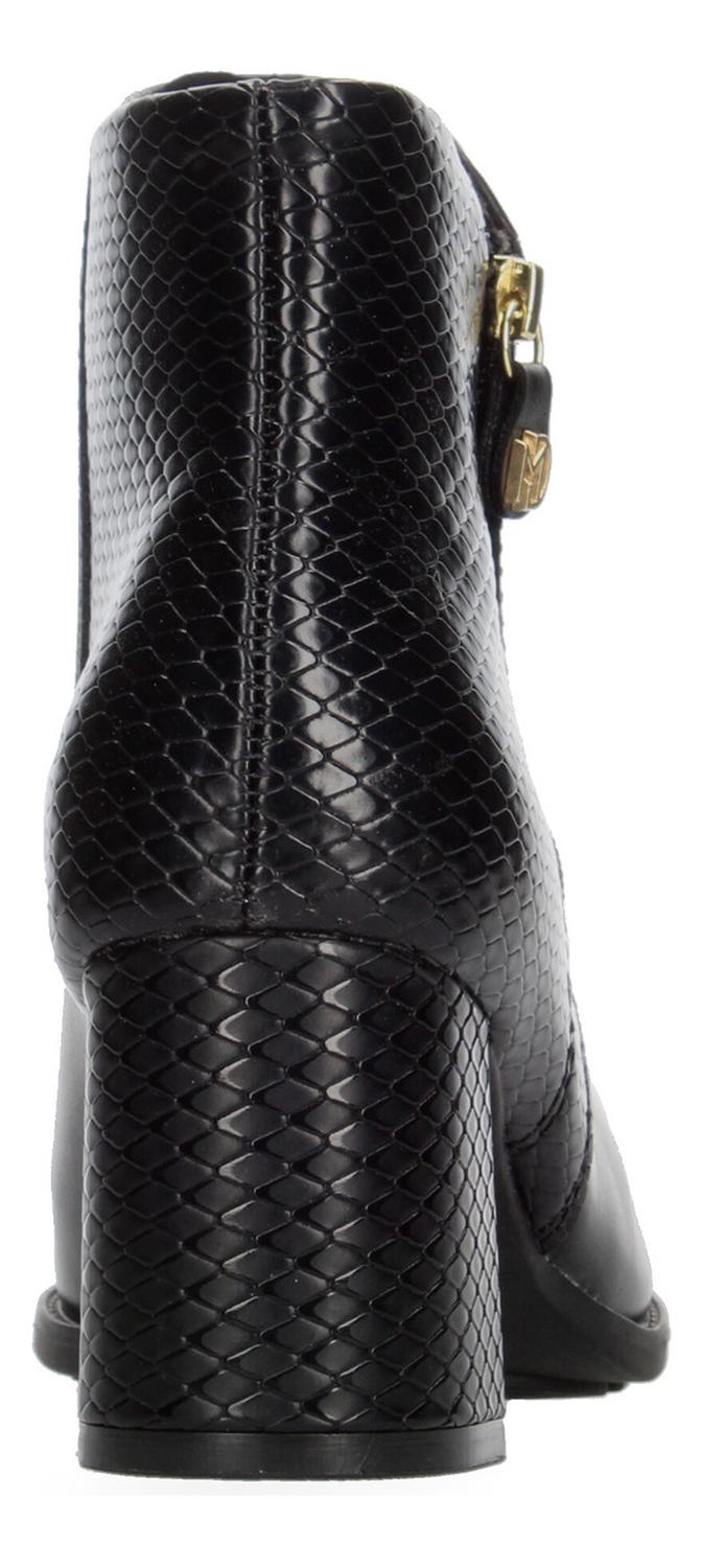 Botín Modare Dama Negro Tacón Para Mujer — imagen 8