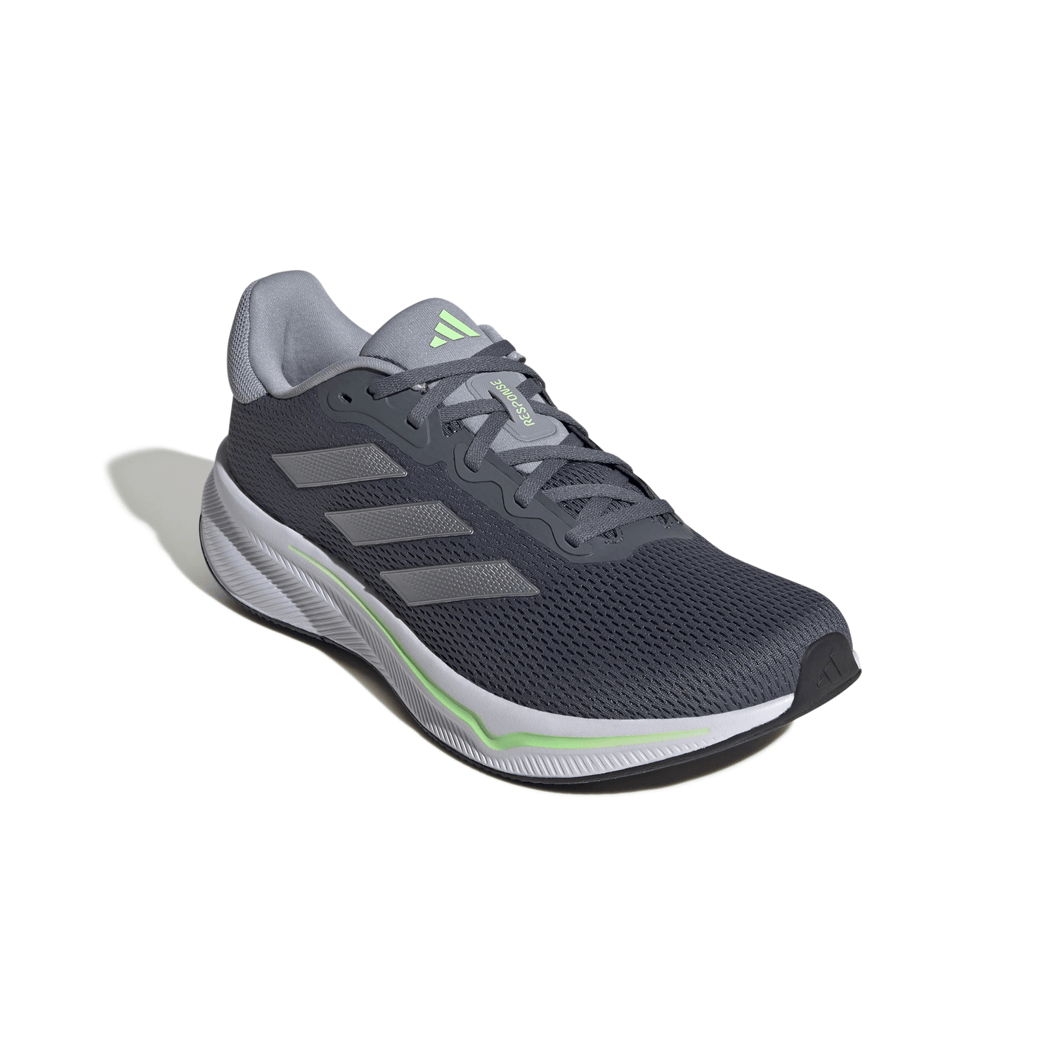 Tenis Adidas Response Hombre Running Gris Caballero — imagen 2