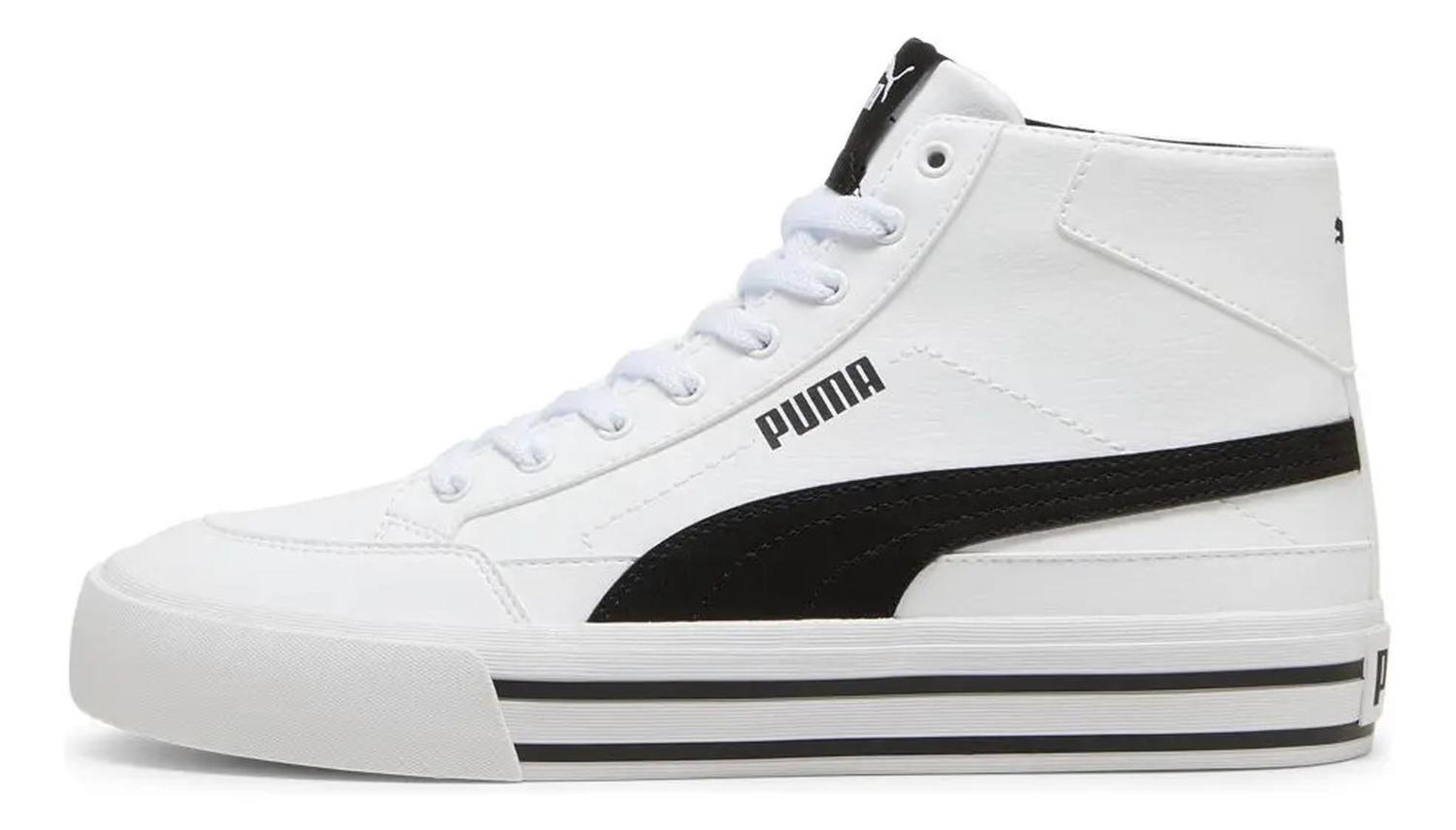 Tenis Hombre Puma Casual Court Classic Vulc Mid 1213632 — imagen 2