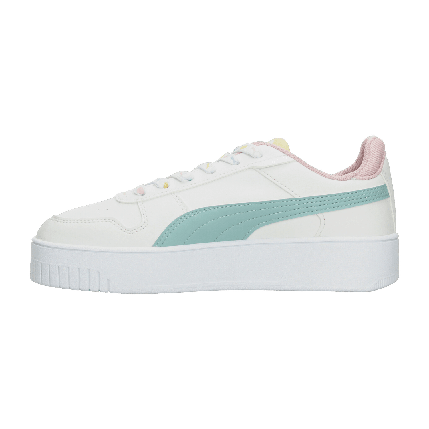 Tenis Puma Carina Street Lacey Jr Niña Casual Blanco Infantil T22-25 — imagen 5