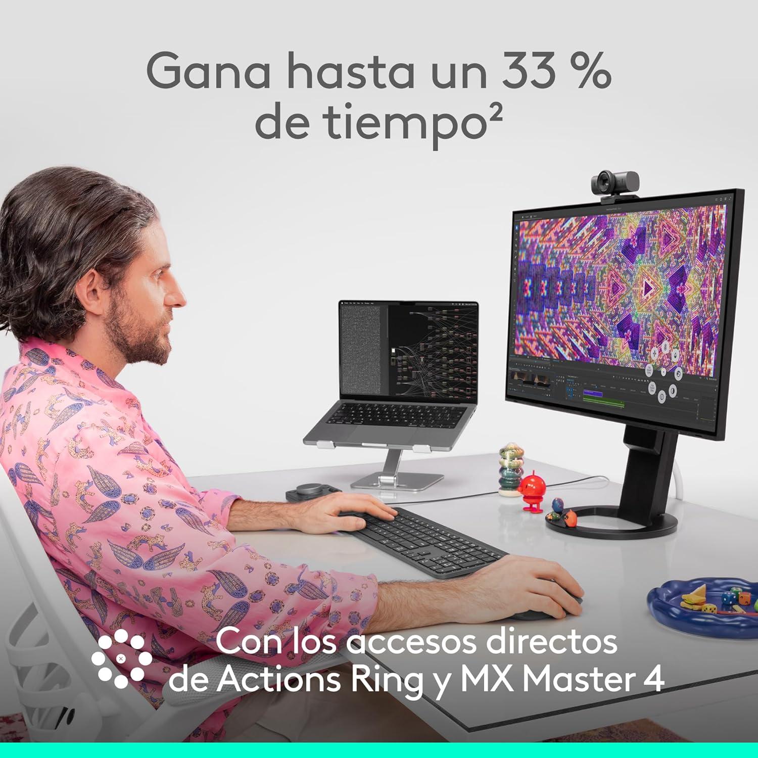 Logitech MX Master 4 Bluetooth Ergonómico — imagen 6