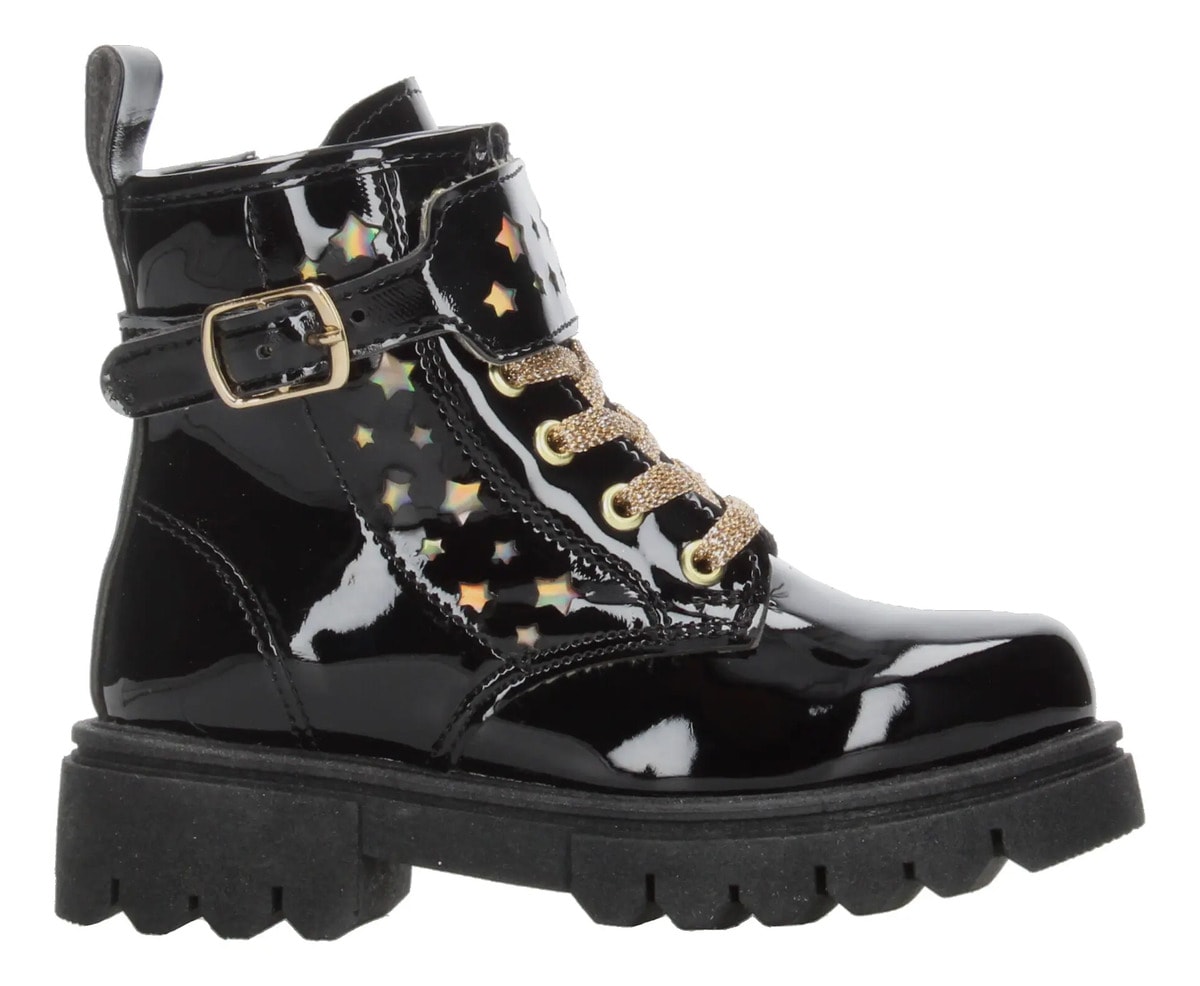 Botín Jakuna Niña Casual Negro Infantil T15-18 — imagen 10