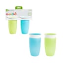 Pack 2 Vaso Entrenador 360 10oz Munchkin Antiderrame Bebé
