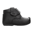 Zapato Pingo Niño Bebé Gateador Cinta Adhesiva Casual Negro Infantil T11-15