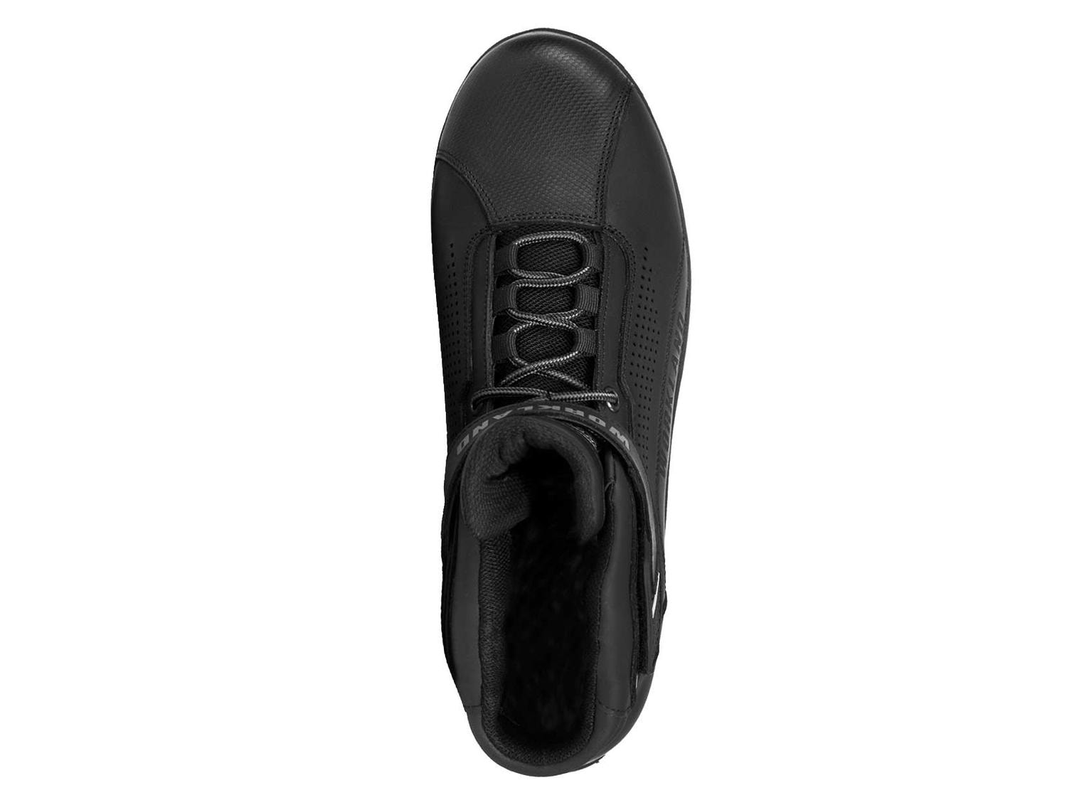 Bota mujer motociclista biker botin dama WKL 80017 Negro — imagen 7