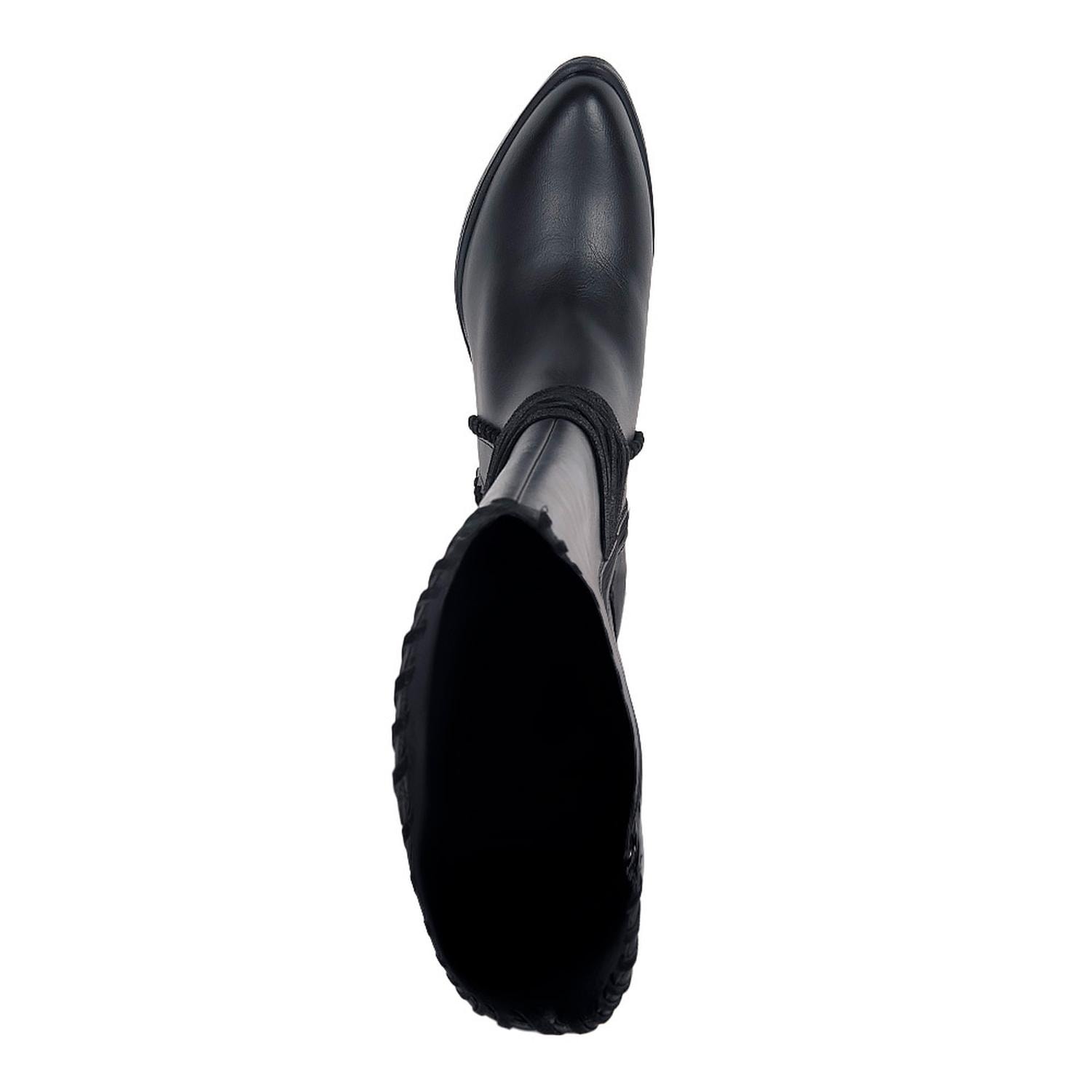 BOTA DAMA TIERRA BENDITA TEXANA TUBO BORDADO 7Cm 1344532 — imagen 3