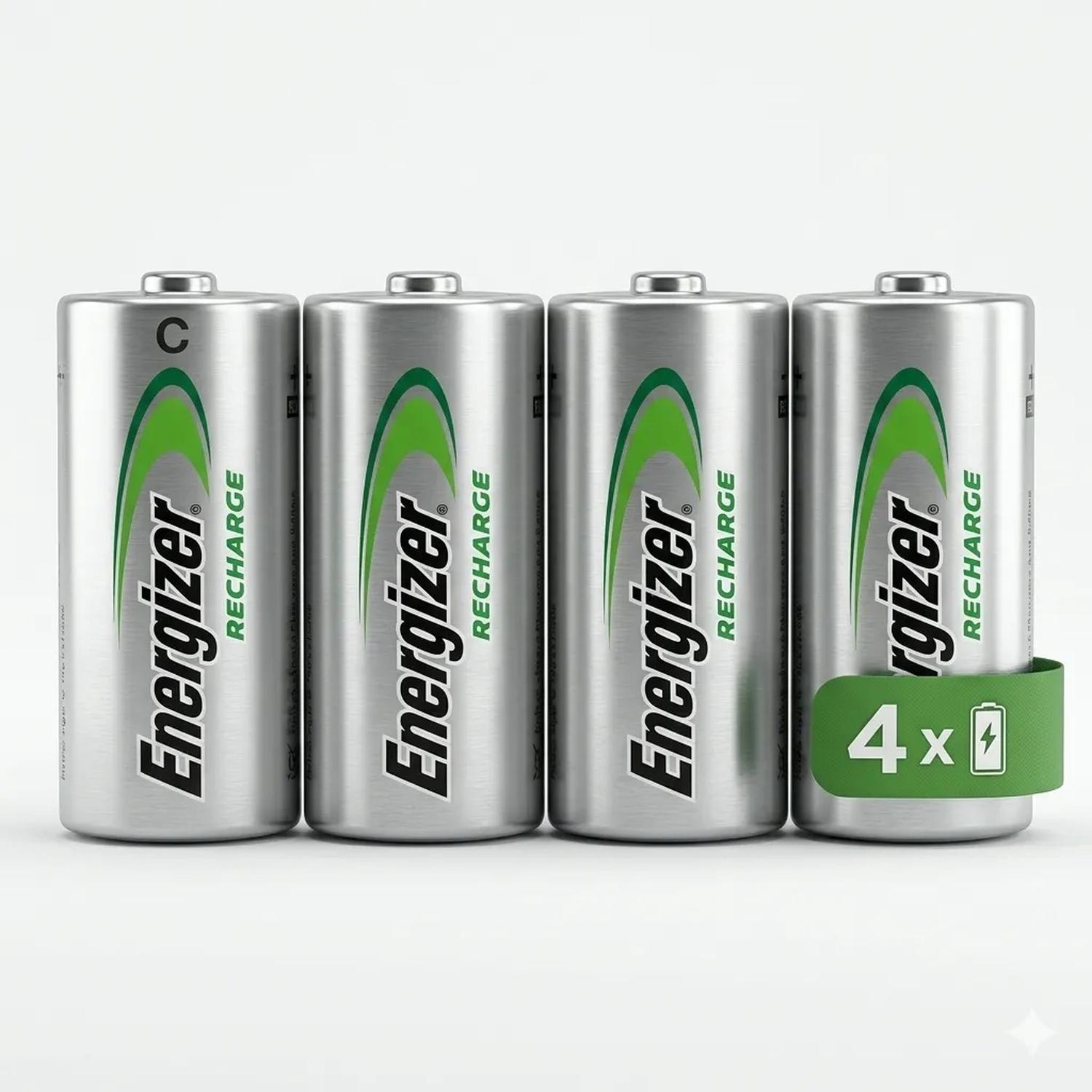 Cargador de Pilas Energizer Mini + 4 Baterías D Recargables — imagen 2