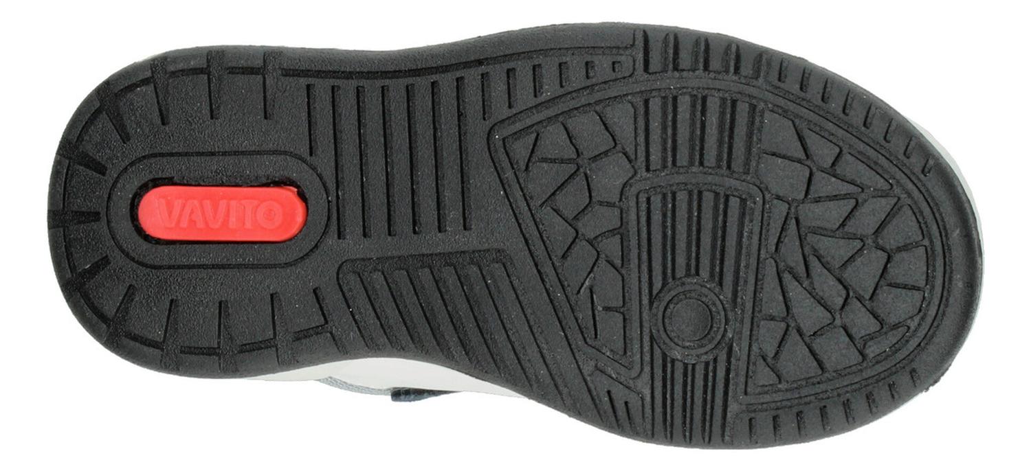 Tenis Niño Toddler Vavito Grafiti Azul Marino Mid Cut Tipo Bota Casual Cintas Velcro Ajustable — imagen 10
