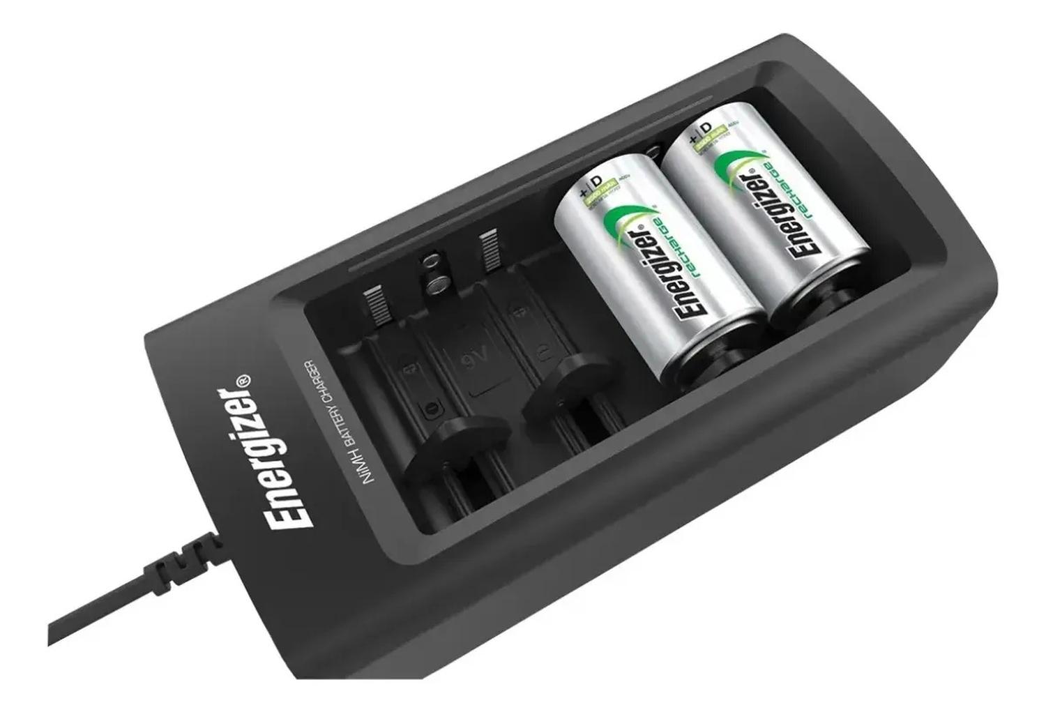 Cargador de Pilas Energizer Mini + 4 Baterías D Recargables — imagen 3