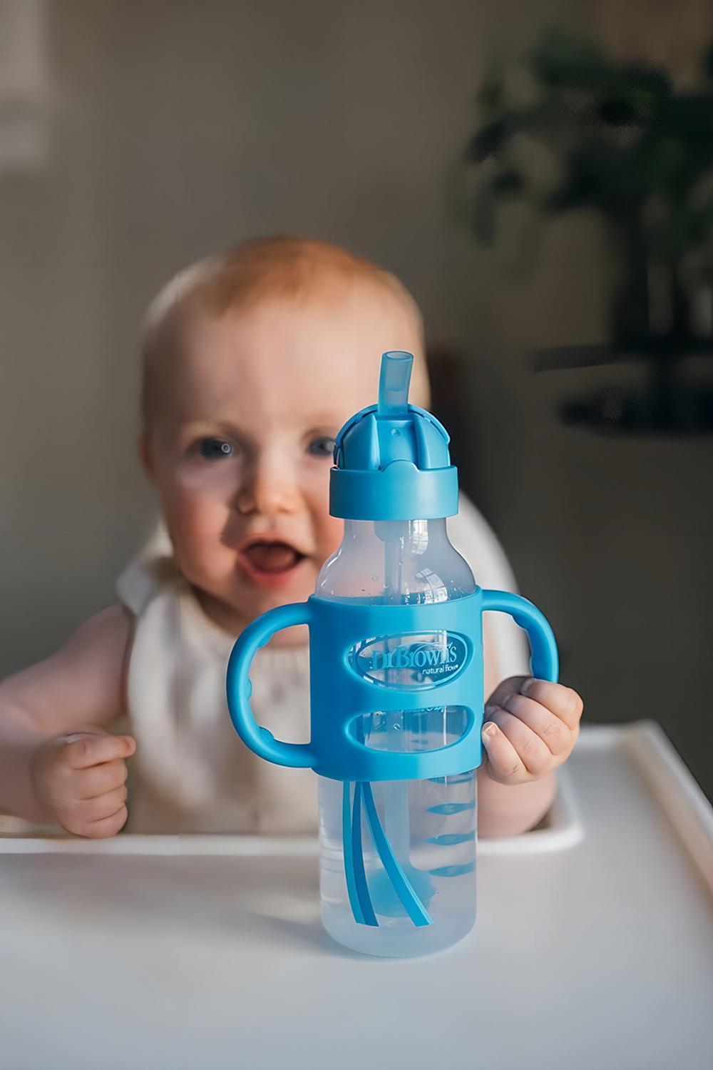 Biberon Con Popote Y Asas Estándar Dr Browns 250ml/8oz 6m — imagen 2