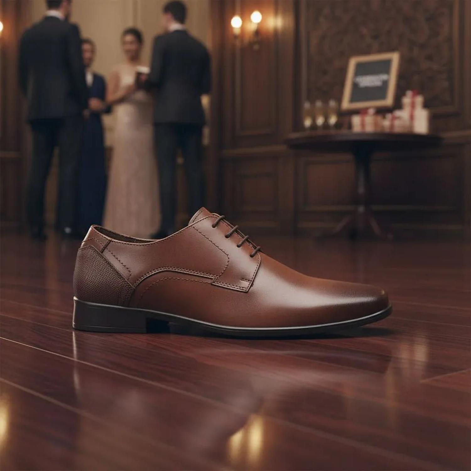 Zapato Choppard Caballero Derby De Piel 1179284 — imagen 1
