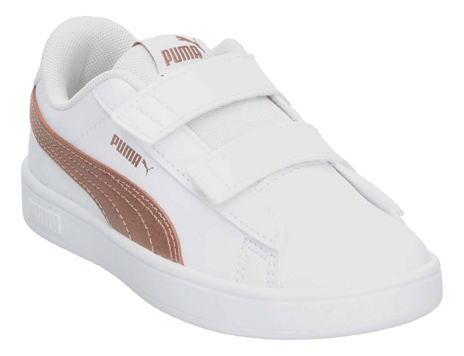 Tenis Puma Rickie Classic V Niña Deportivo Blanco Infantil T17-22 — imagen 4