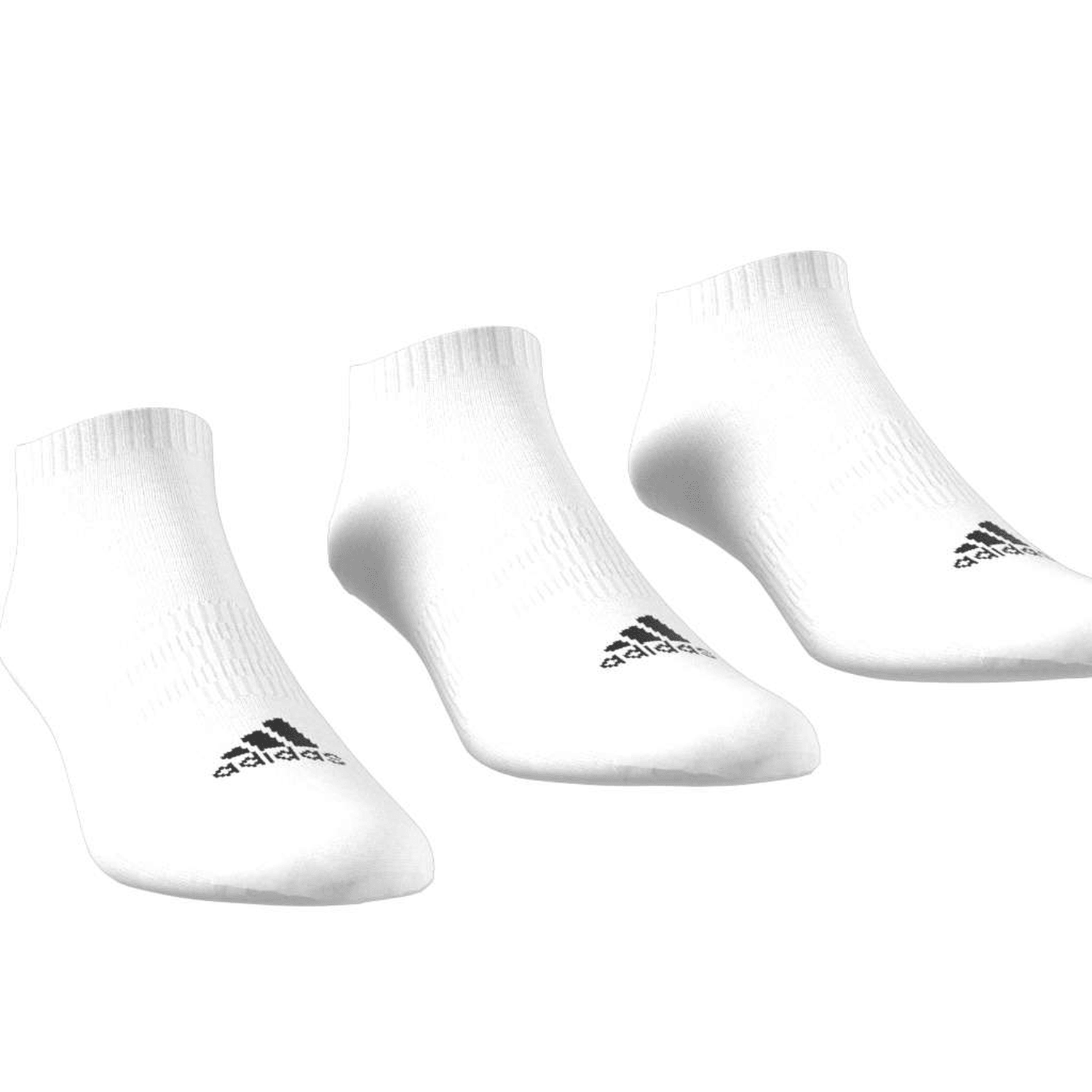 Calcetines Adidas Sportswear 3 Pares Deportivo Blanco Unisex — imagen 5