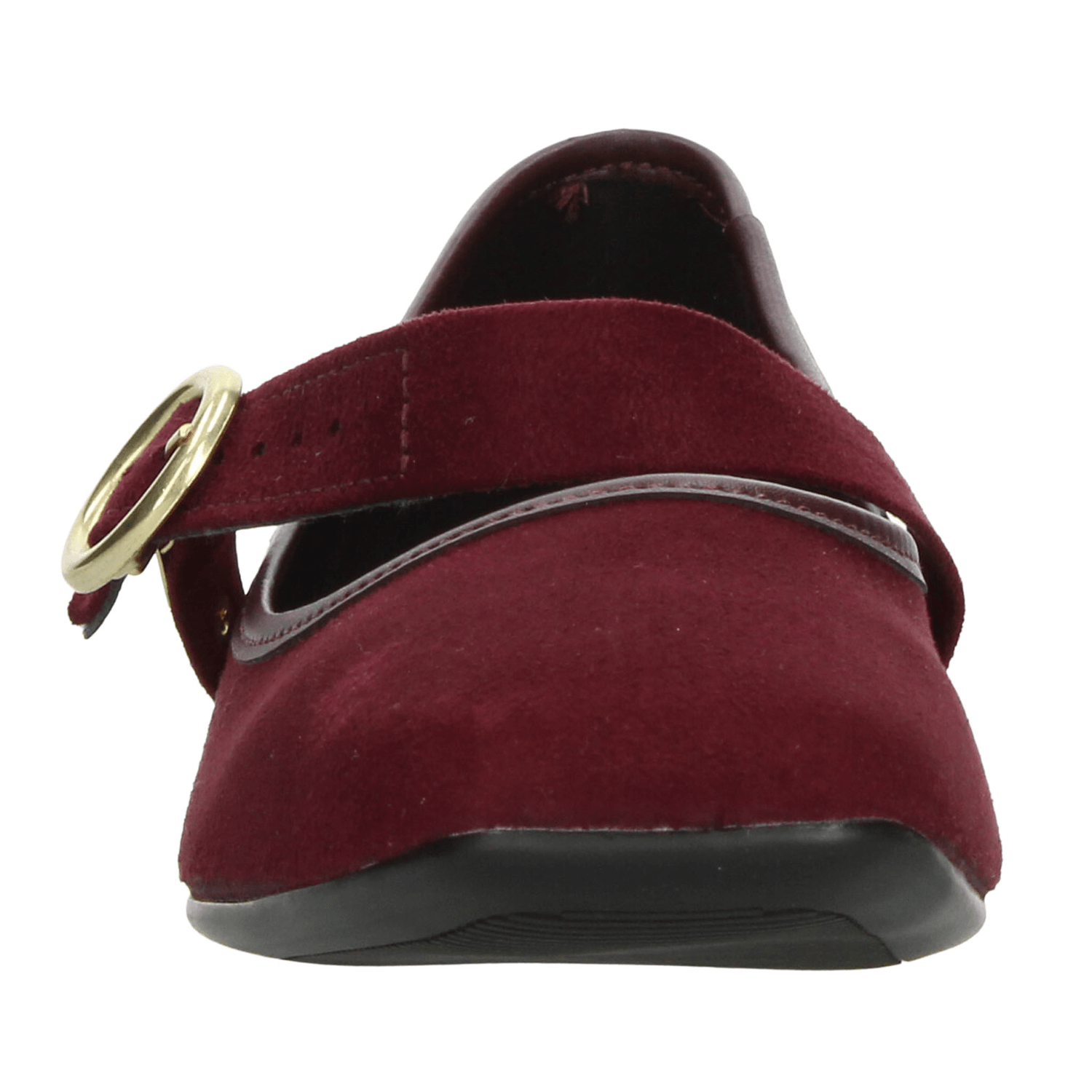 Flats Dama Moleca Rojo Casual Mary Jane Hebilla Mujer — imagen 7