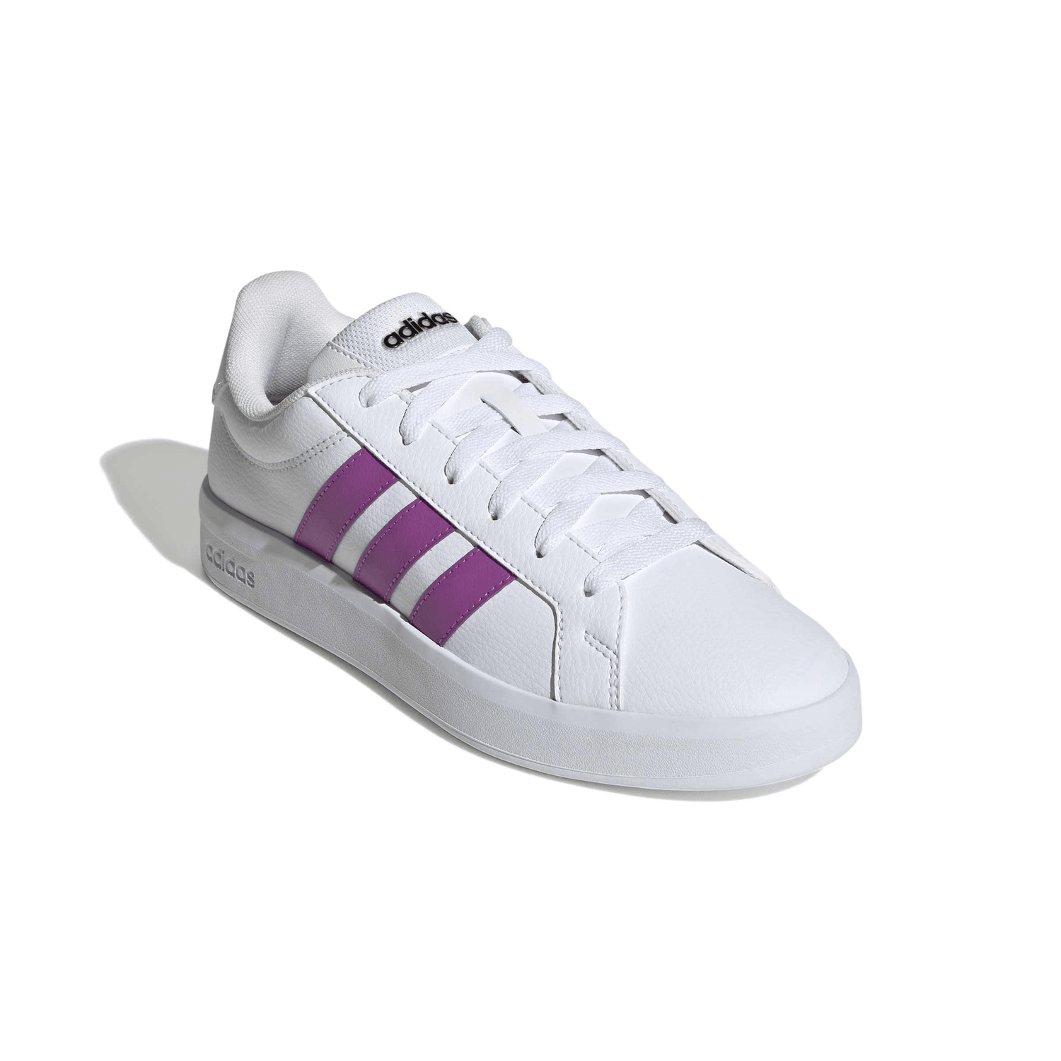 Tenis Adidas Grand Court Base 3.0 Dama Blanco Casual Mujer — imagen 3