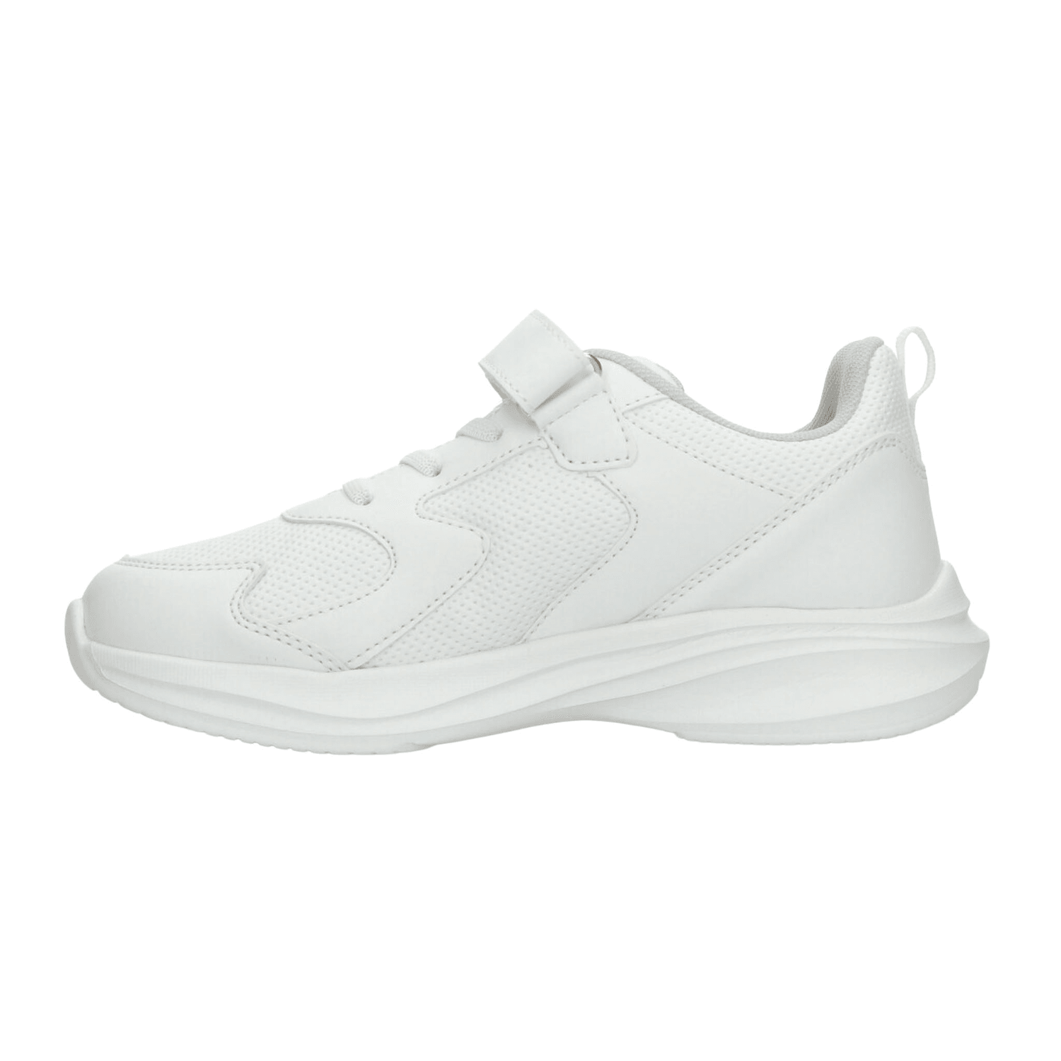 Tenis Coqueta Niño Blanco Escolar Cinta Adhesiva Infantil T14-17 — imagen 6