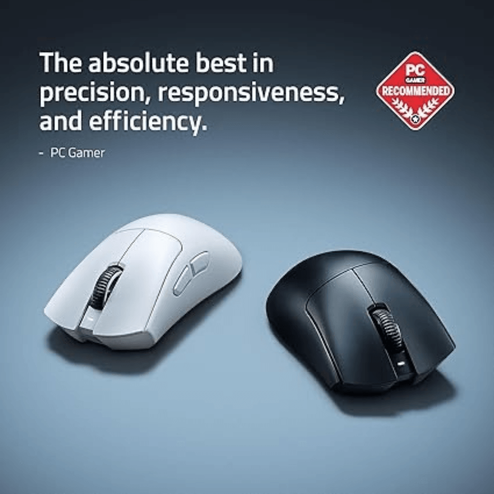 Mouse Inalambrico Gamer Razer Deathadder V4 PRO - Blanco — imagen 3