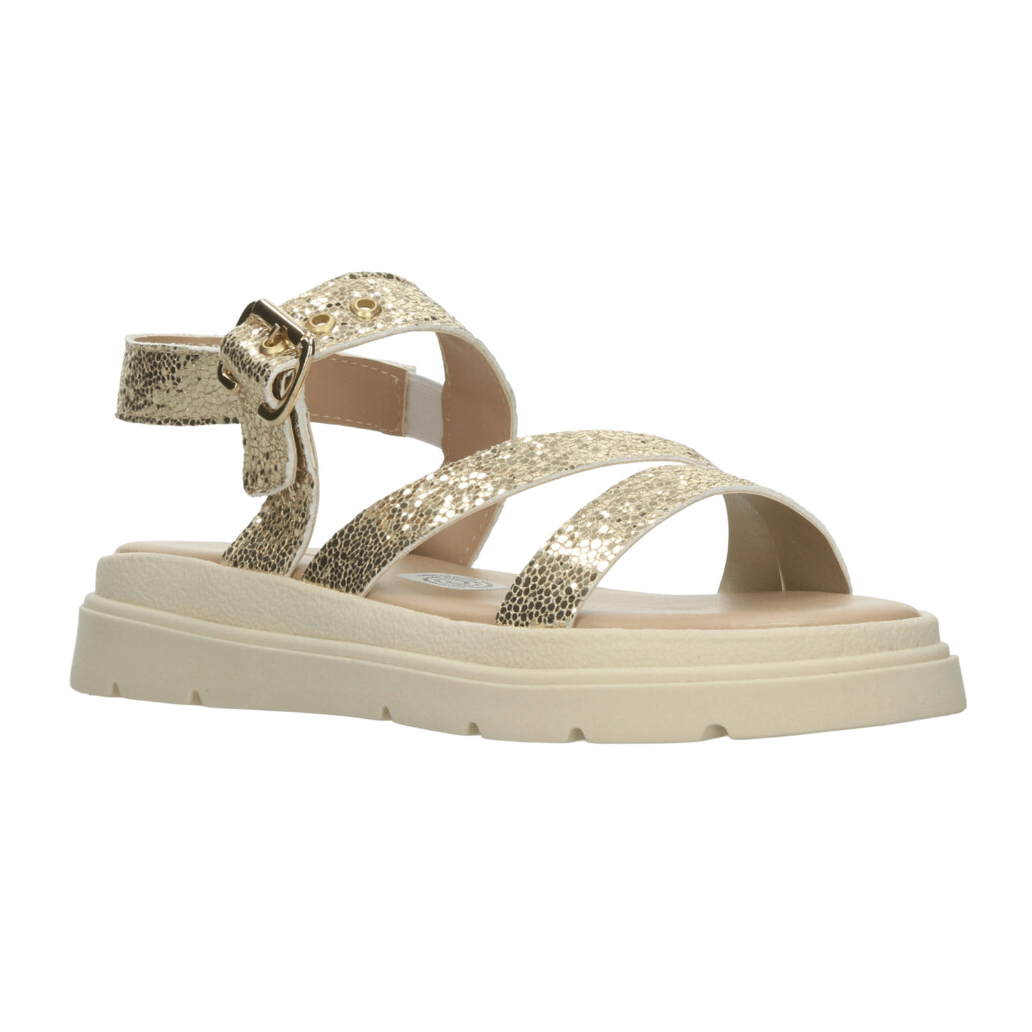 Sandalias Niña Blasito Dorado Casual Infantil T22-27 — imagen 3
