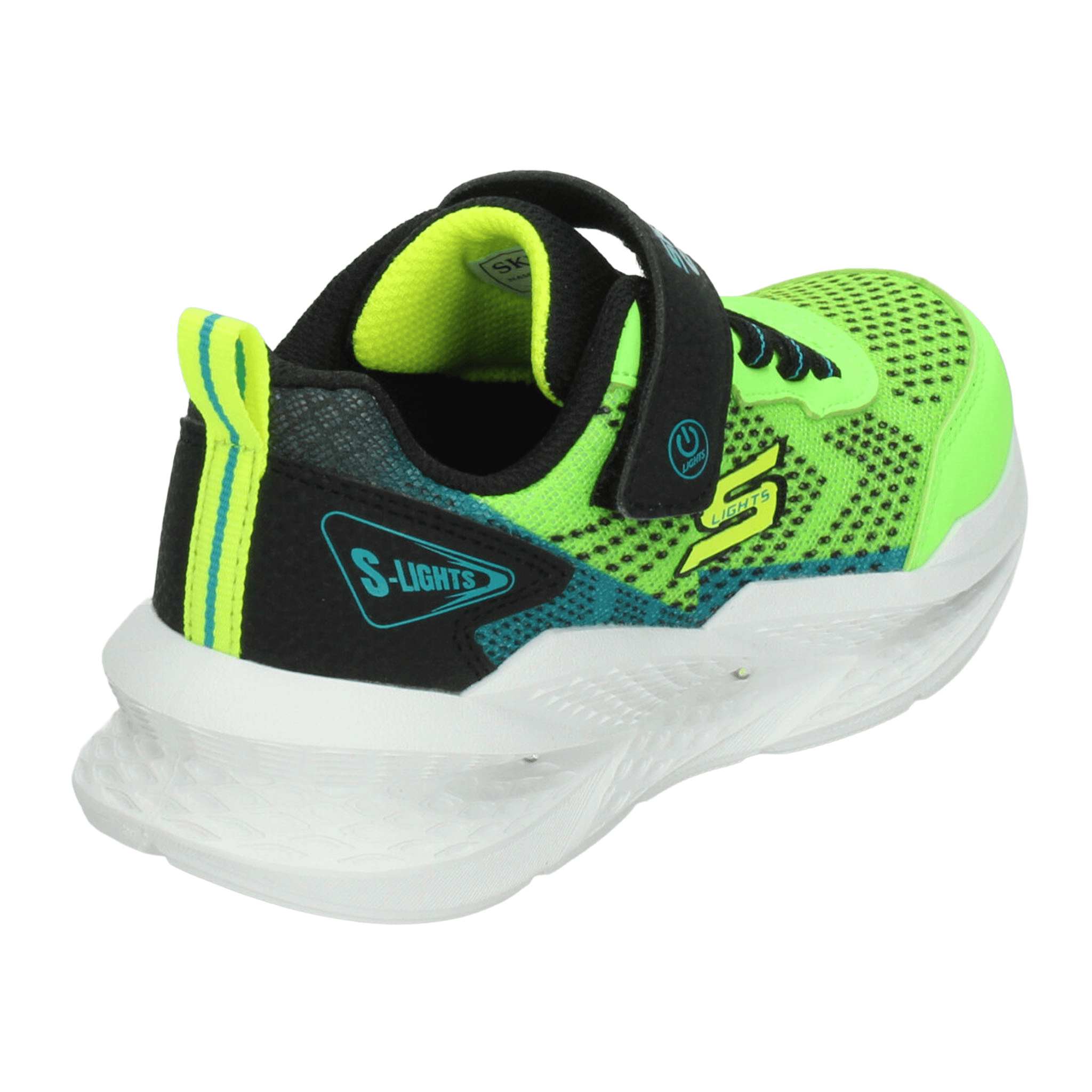 Tenis Skechers Meteor-Lights 2.0 Niño Casual Led Verde Infantil T17-22 — imagen 12