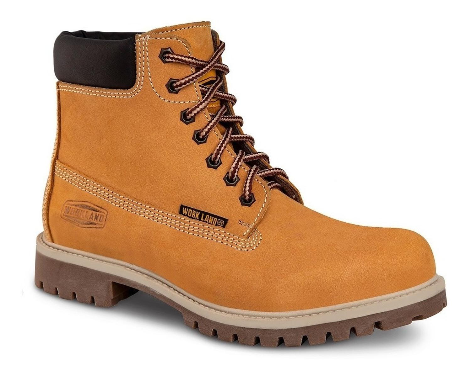 Bota Casual Hombre Workland Miel 77611 — imagen 2