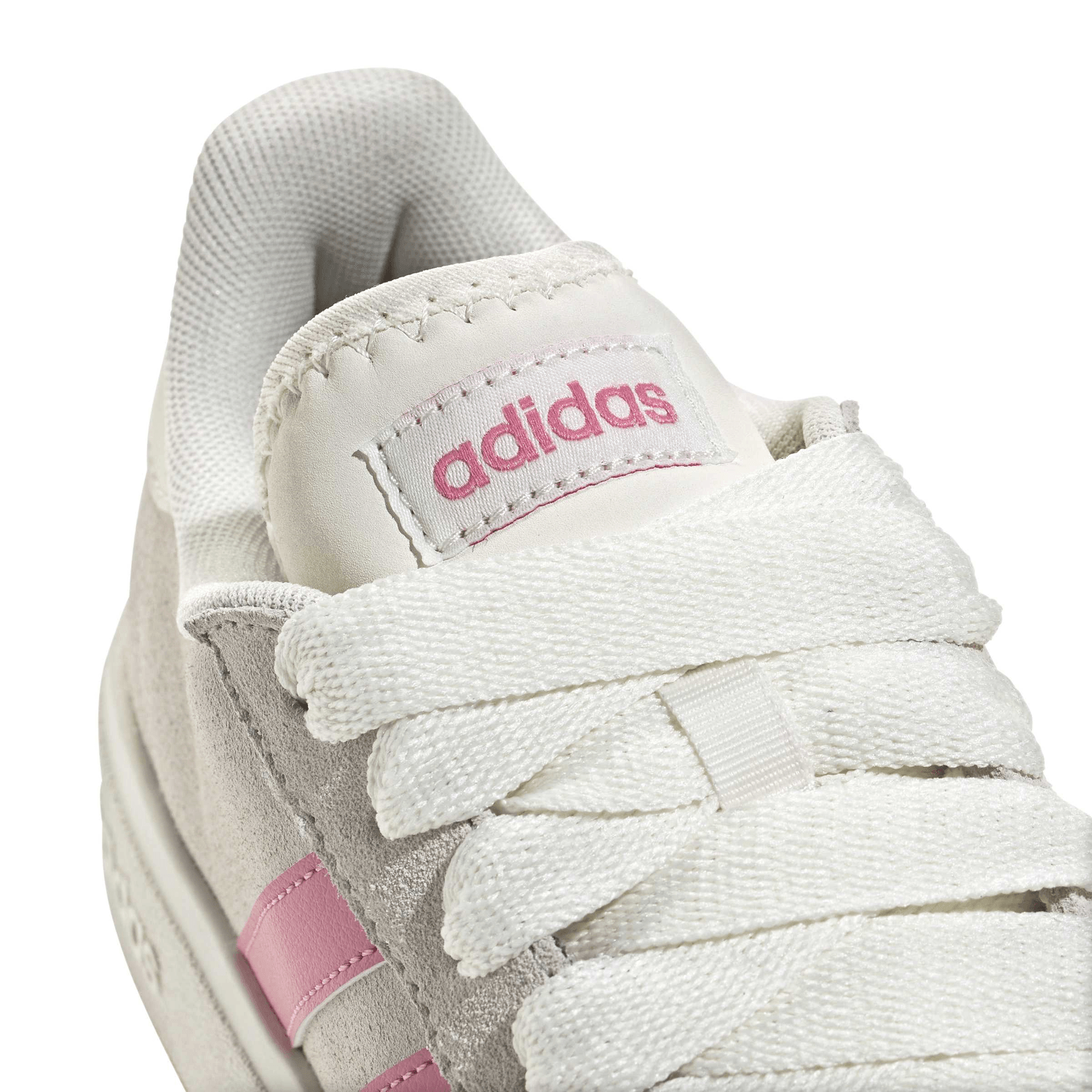 Tenis Adidas Grand Court Dama Casual Gris Mujer — imagen 5