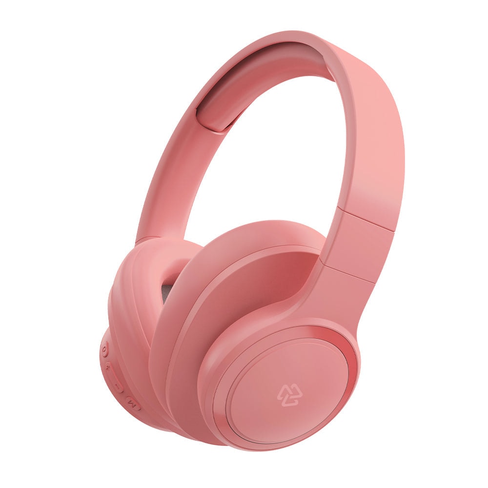 Audífonos inalámbricos On Ear Kun STF 7hrs Uso Rosa — imagen 4