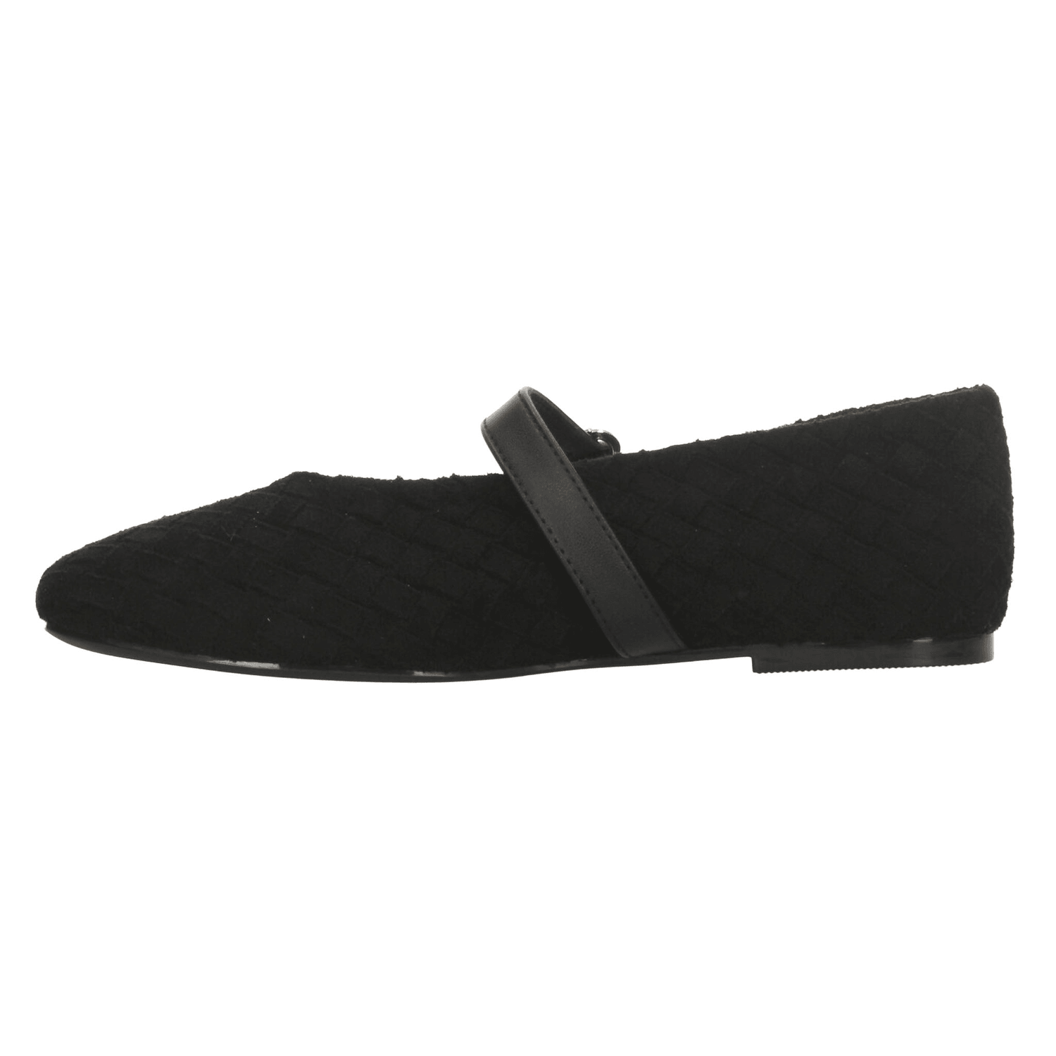 Flats Berlin Dama Casual Mary Jane Hebilla Negro Mujer — imagen 5