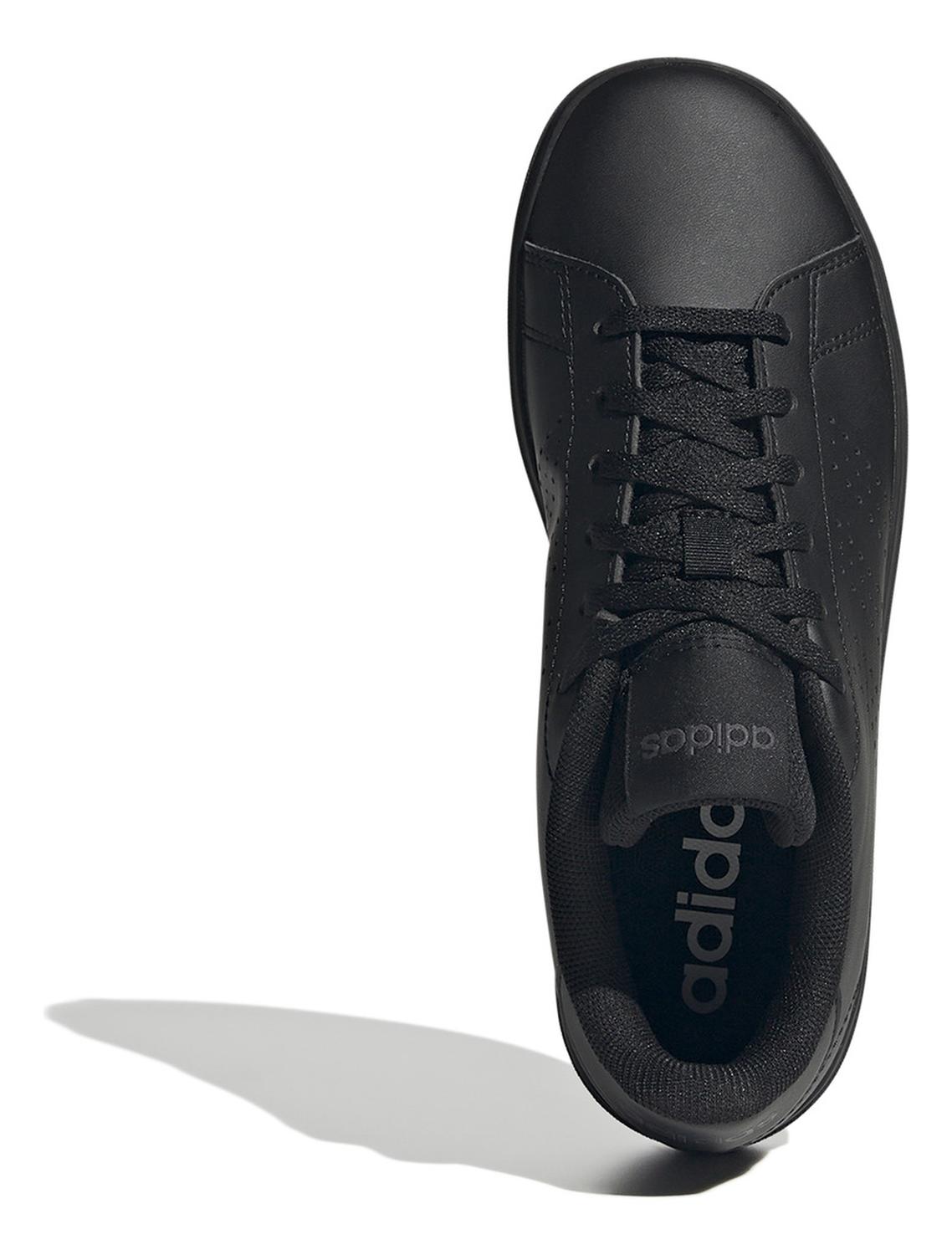 Tenis Niño Adidas Advantage Base 2.0 Negro Casual Infantil — imagen 8