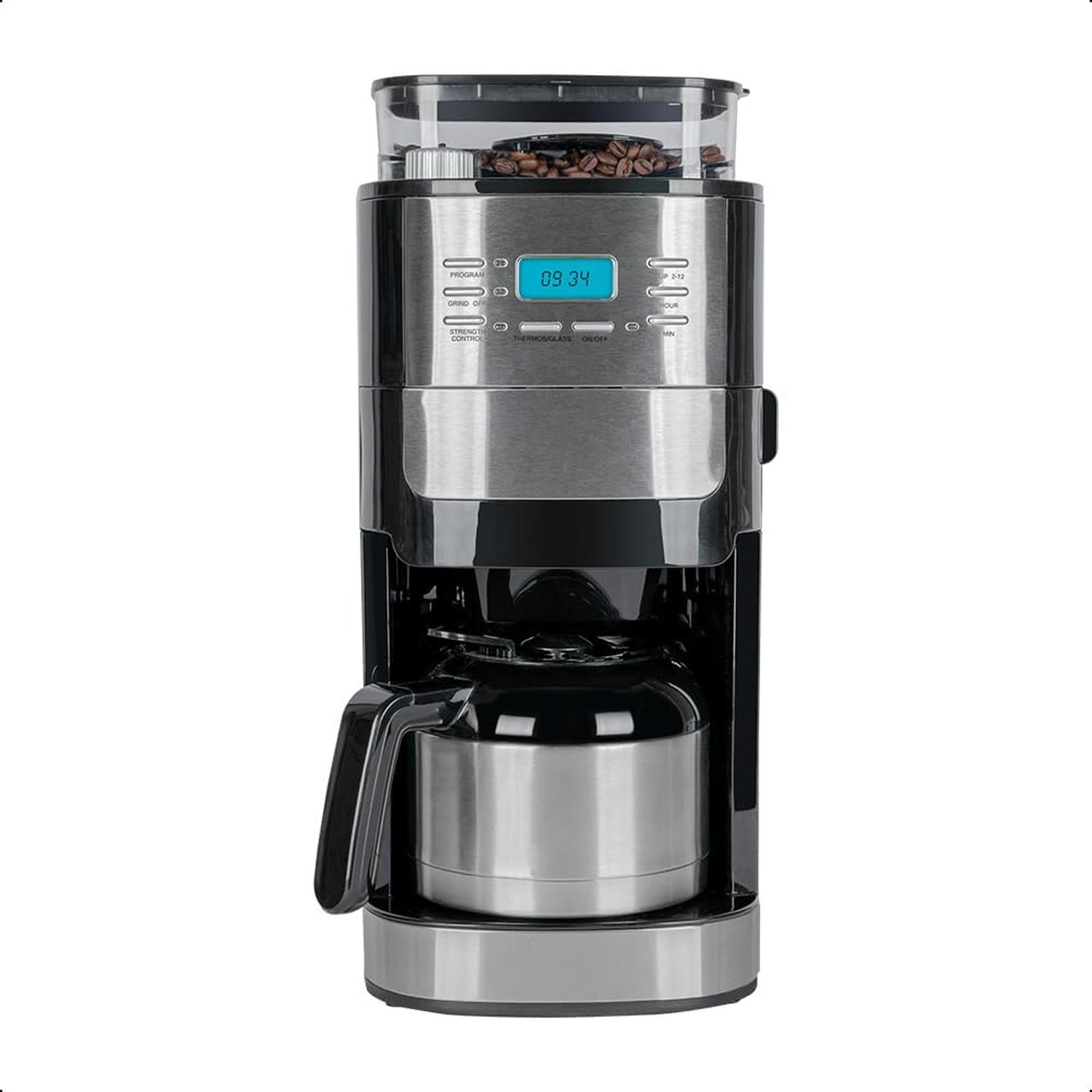 Cafetera con Molino de Café 2 en 1 Daewoo DCM-1989 8 Tazas — imagen 1