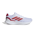 Tenis Adidas Runfalcon 5 Hombre Running Blanco Caballero