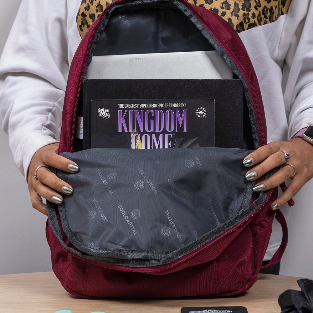 Mochila para laptop CoolCapital Pixie 14" pulgadas Vino — imagen 11