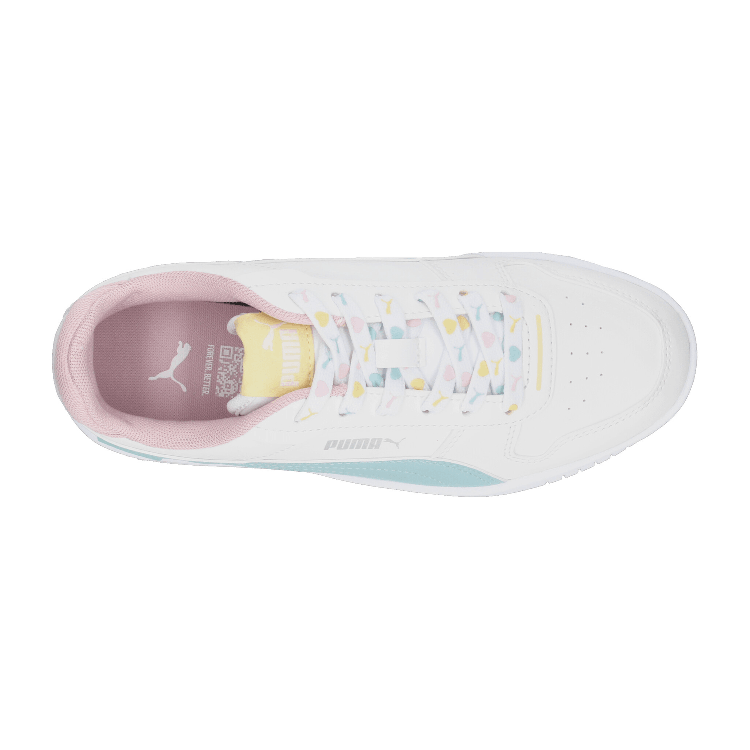 Tenis Niña Puma Carina Street Lacey Jr Blanco Casual Infantil T22-25 — imagen 9