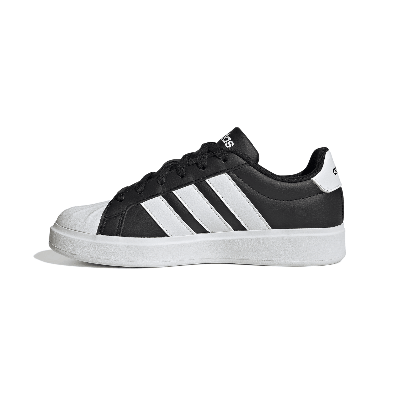 Tenis Adidas Streettalk Niño Casual Negro Infantil T22-27 — imagen 4