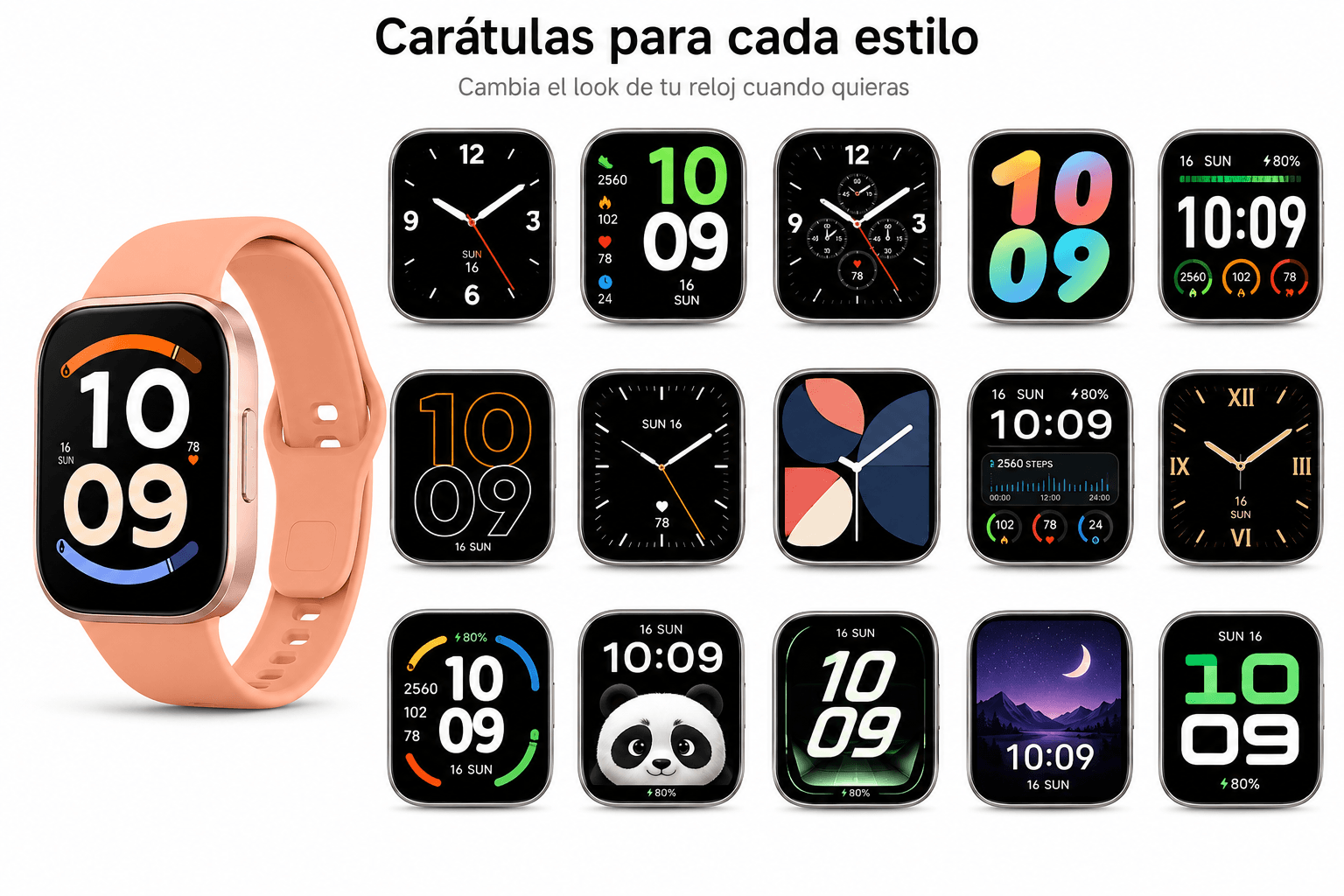 Xiaomi Redmi Watch 6 Active Naranja AMOLED + Llamadas Bluetooth — imagen 9