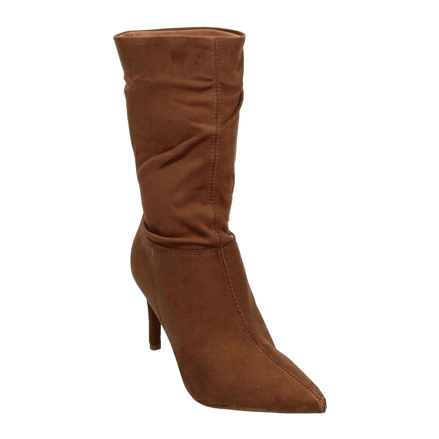 Bota Vizzano Dama Camel Casual Tacón Cierre Mujer — imagen 4
