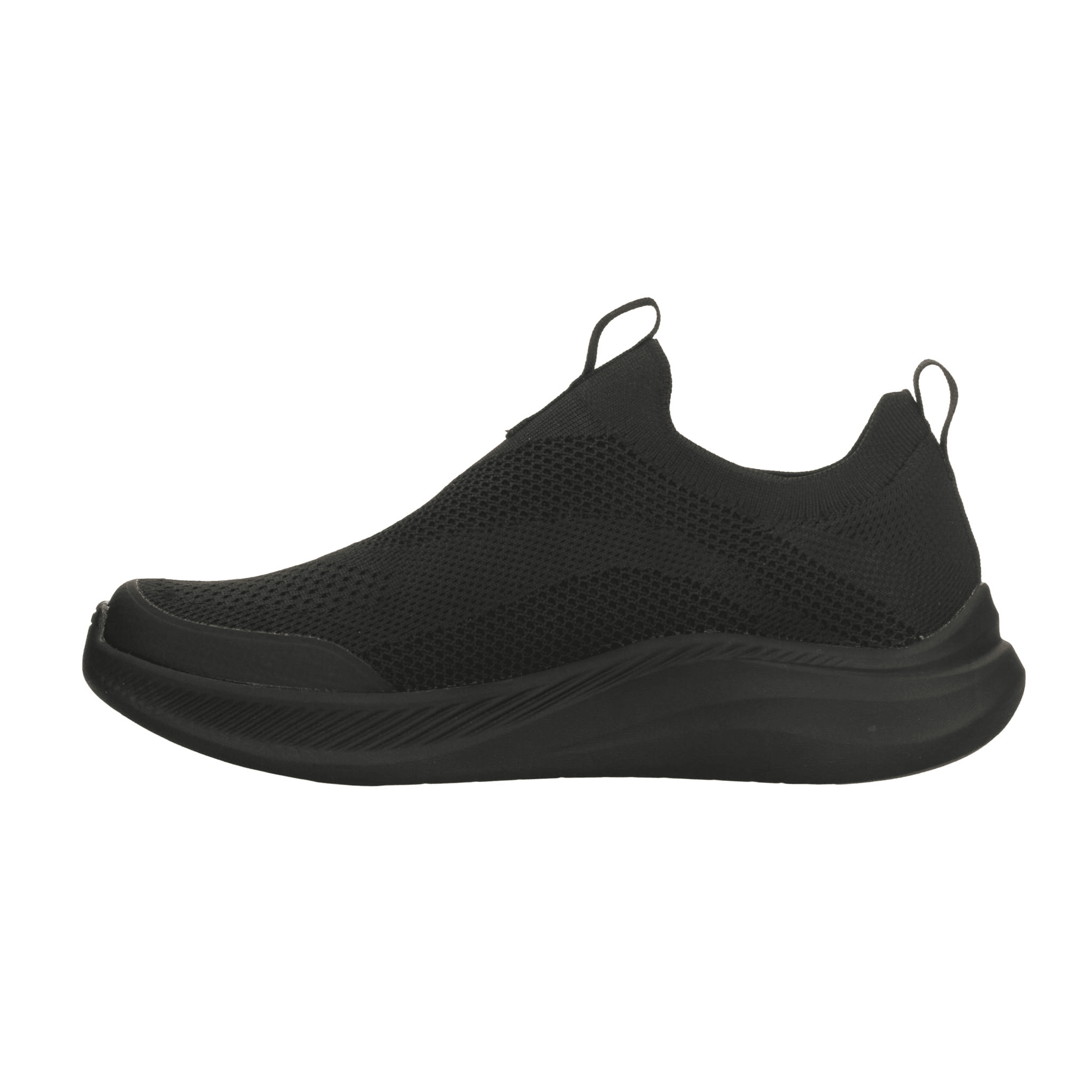 Tenis Skechers Bobs Moda Flex Hombre Deportivo Slip On Negro Caballero — imagen 14