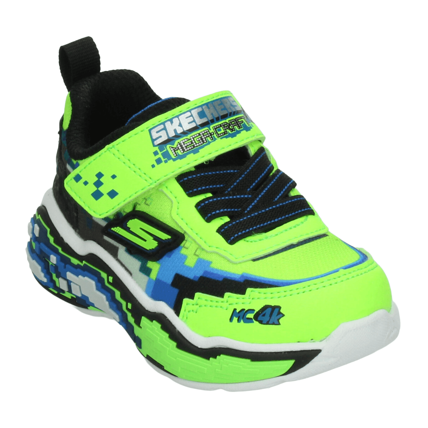 Tenis Skechers Mega Craft Niño Verde Deportivo Infantil T11-16 — imagen 5