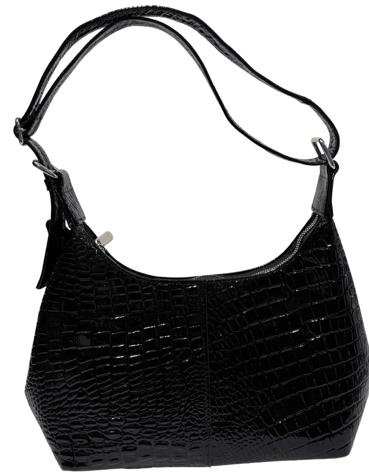 Bolsa De Piel Charol Para Dama Karol Elegante Y Juvenil Asa Larga — imagen 7