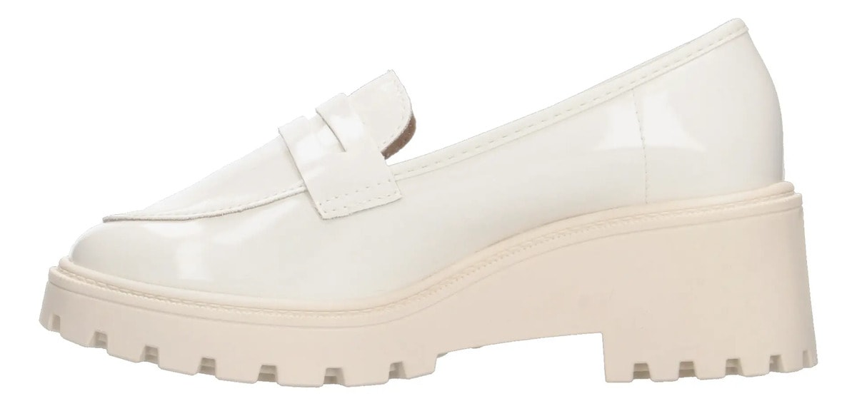 Zapato Beira Rio Dama Tacón Casual Formal Blanco Mujer — imagen 14