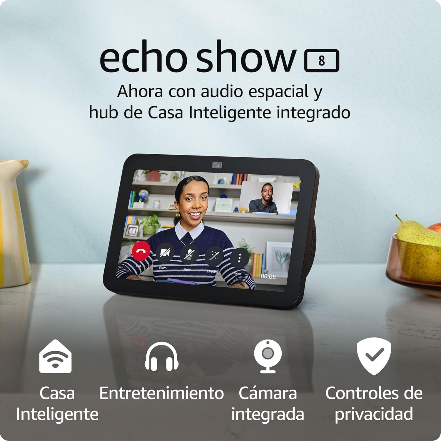 Amazon Echo Show 8 Pantalla Inteligente Alexa HD — imagen 5