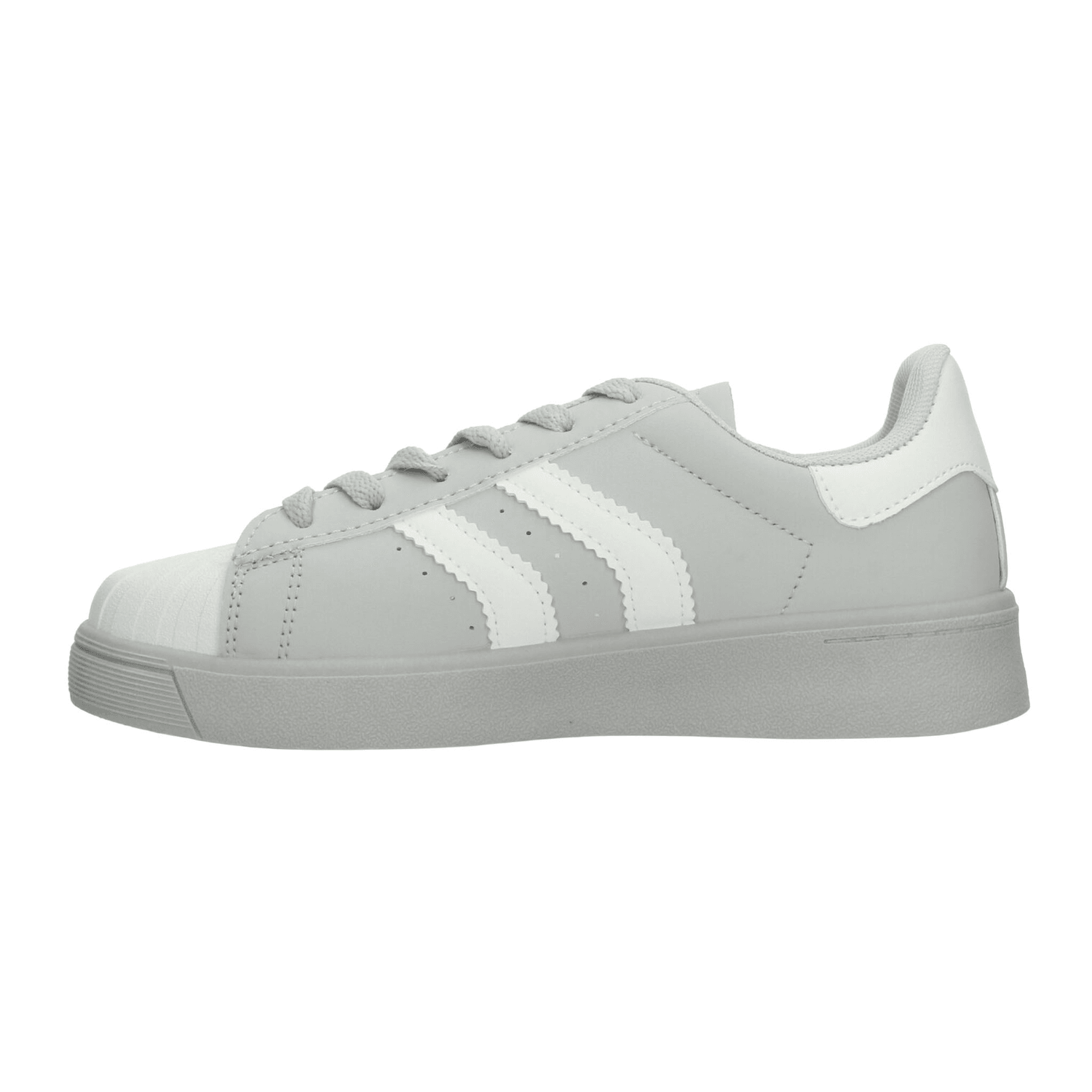 Tenis Berlin Dama Gris Casual Cintas Cómodo Mujer — imagen 6