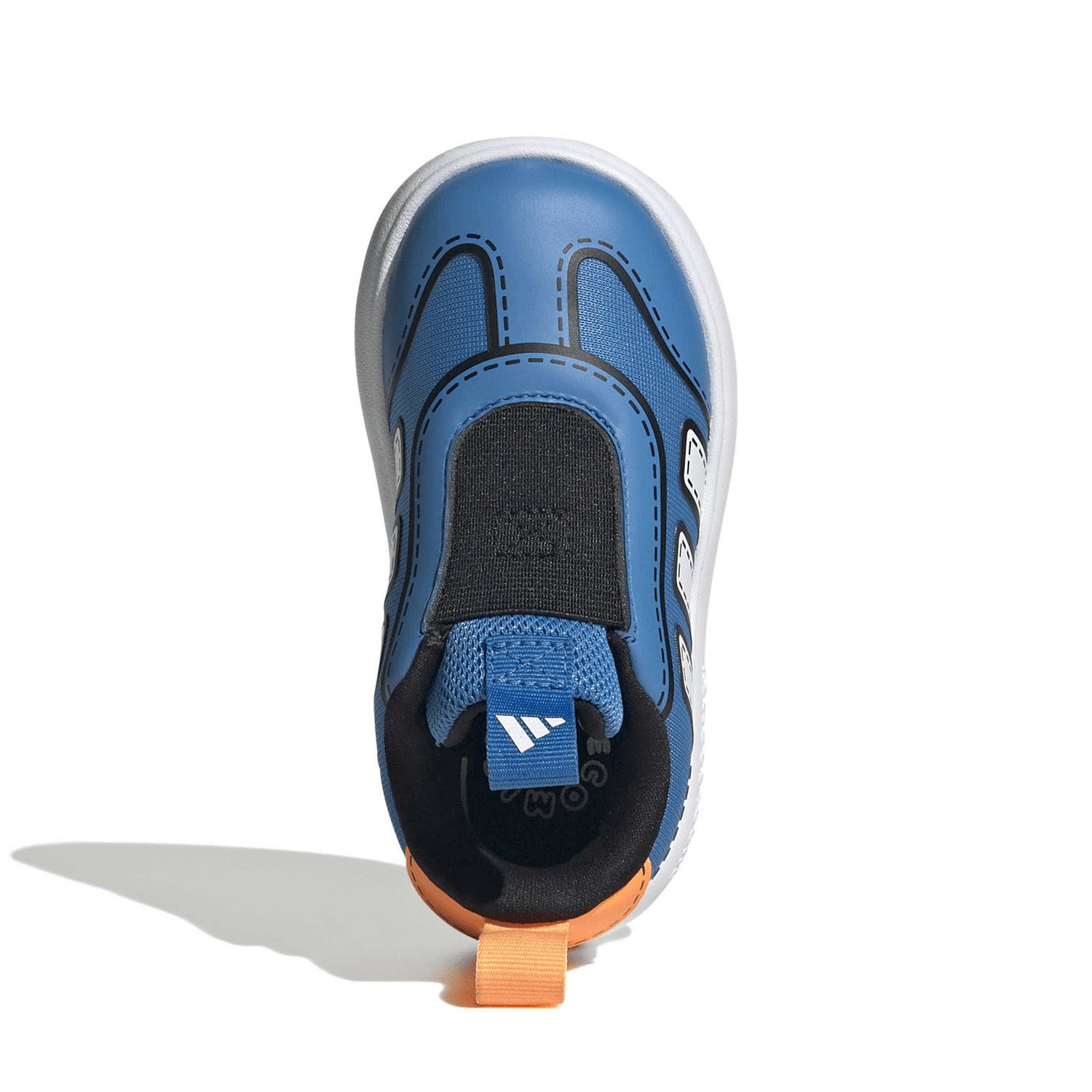 Tenis Adidas Bubblecomic Niño Azul Casual Infantil T11-16 — imagen 8