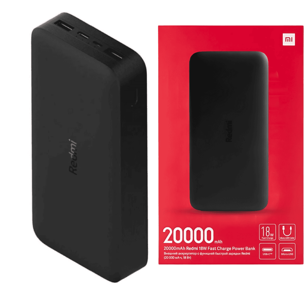 Xiaomi Redmi Power Bank 20000mah + Bocina Bluetooth Portátil G-Tide SV30 — imagen 11