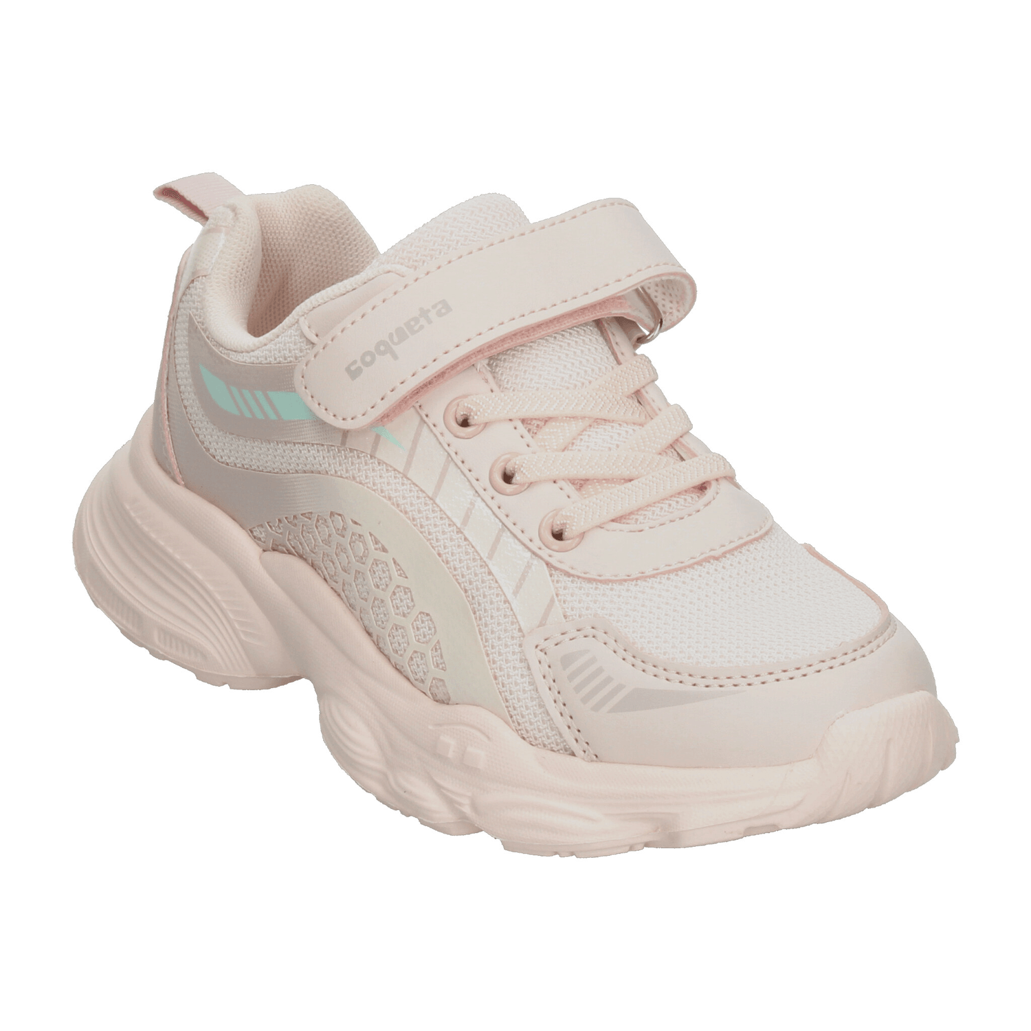 Tenis Coqueta Niña Casual Cómodo Plataforma Rosa Infantil T18-26 — imagen 4